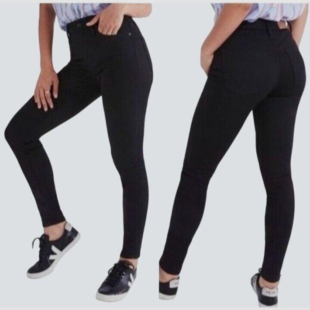 Madewell Curvy High-Rise Skinny Women's Black Jeans Size 24
